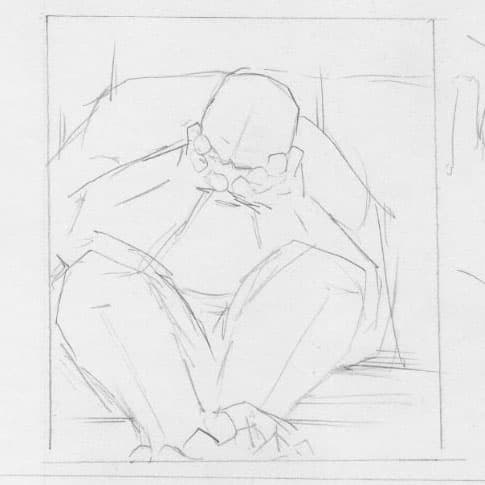 Art sample - sad sequence 1