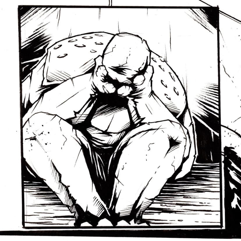 Art sample - sad sequence 2